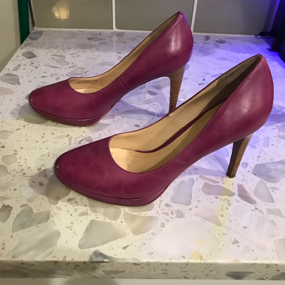 Cole Haan Heels - Size 9.5 in Fuchsia